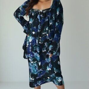 ❤️Gabby Skye Flowy Loose Dress 12